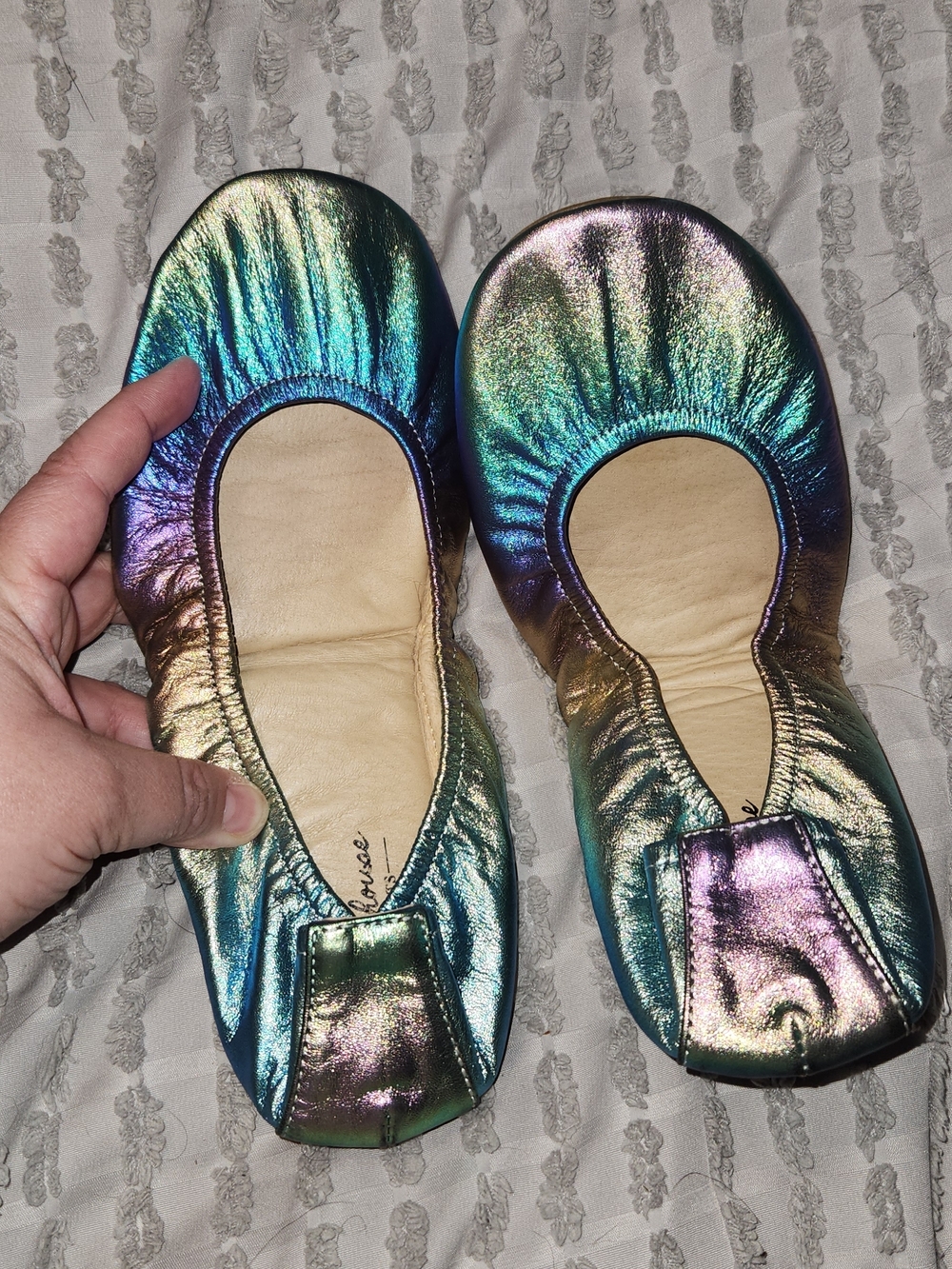 Iridescent Ballet Flats - Shimmer Multi-Color